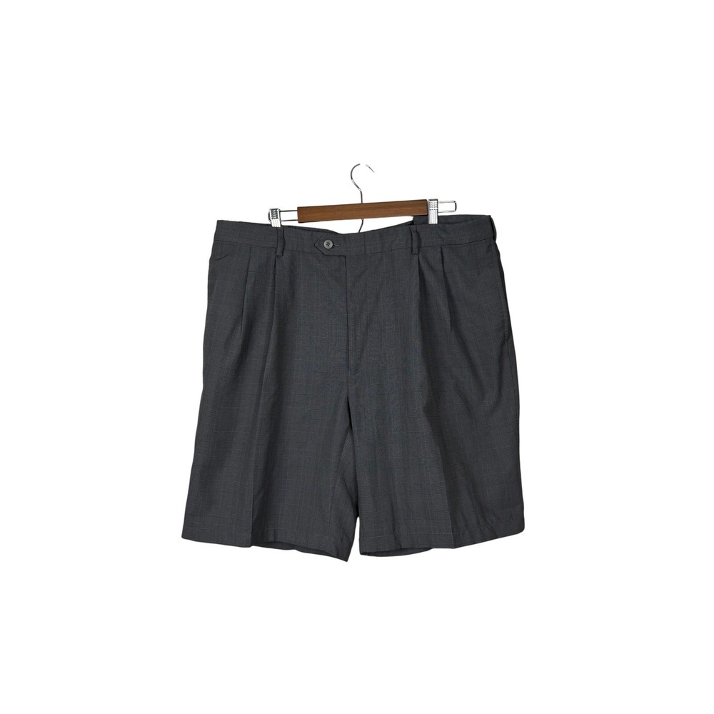 Jos A Bank Mens Double Pleated Adjustable Waist Golf Shorts Size 40 Performance